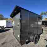 2027 QUALITY CARGO 6X10 BLACK OUT PACKAGE W/ EXTRA HEIGHT