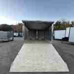 2027 XGEN 102x12 ALUMINUM CROSS OVER TWO PLACE Enclosed SNOWMOBILE Trailer