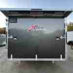 2027 XGEN 102x12 ALUMINUM CROSS OVER TWO PLACE Enclosed SNOWMOBILE Trailer