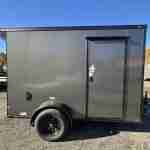 2027 QUALITY CARGO 6X10 BLACK OUT PACKAGE W/ EXTRA HEIGHT