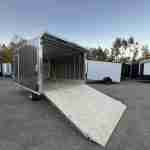 2027 XGEN 102x12 ALUMINUM CROSS OVER TWO PLACE Enclosed SNOWMOBILE Trailer