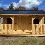 Amish Built 10X16 Storage Shed/Cabin FALL SPECIAL!