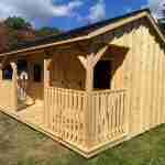 Amish Built 10X16 Storage Shed/Cabin FALL SPECIAL!
