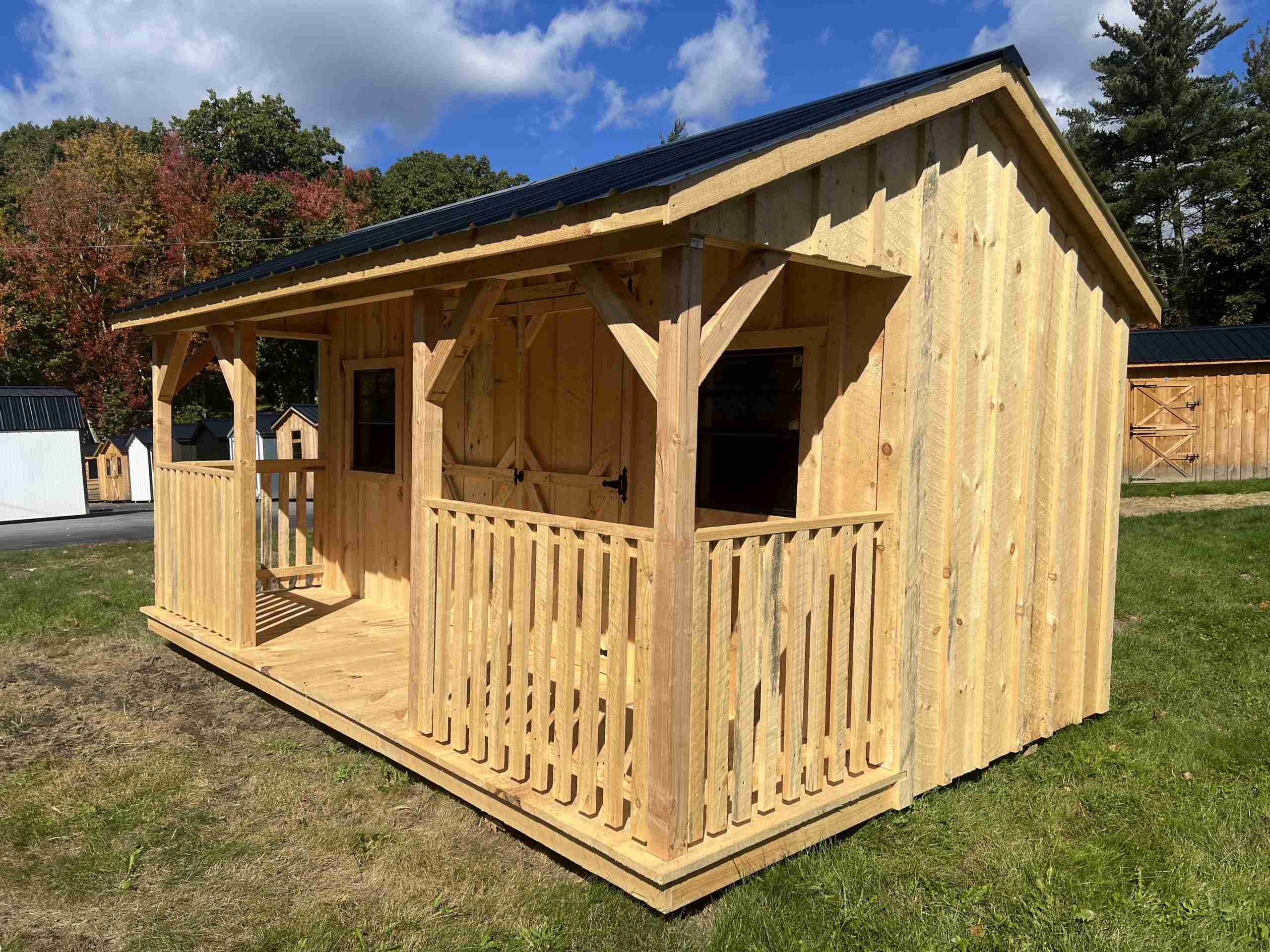 Amish Built 10X16 Storage Shed/Cabin FALL SPECIAL! - Image 8