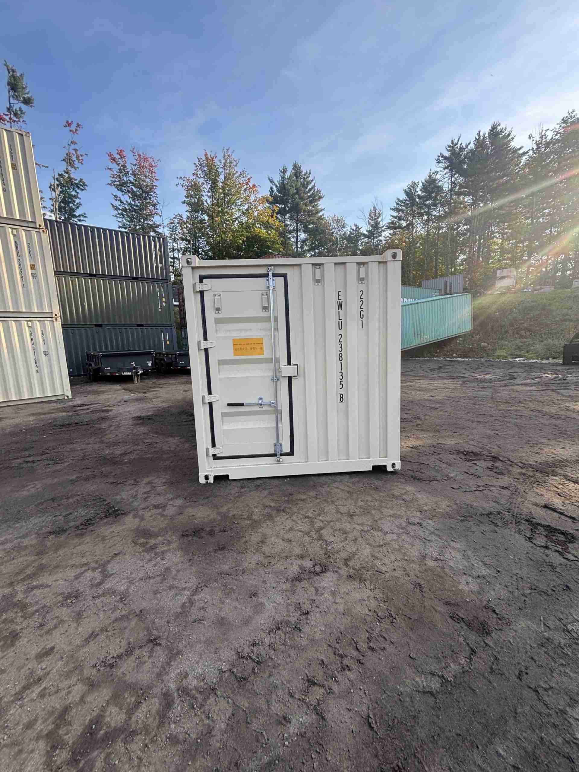 8×20 ONE TRIPPER Storage Container with Man Door - Image 6