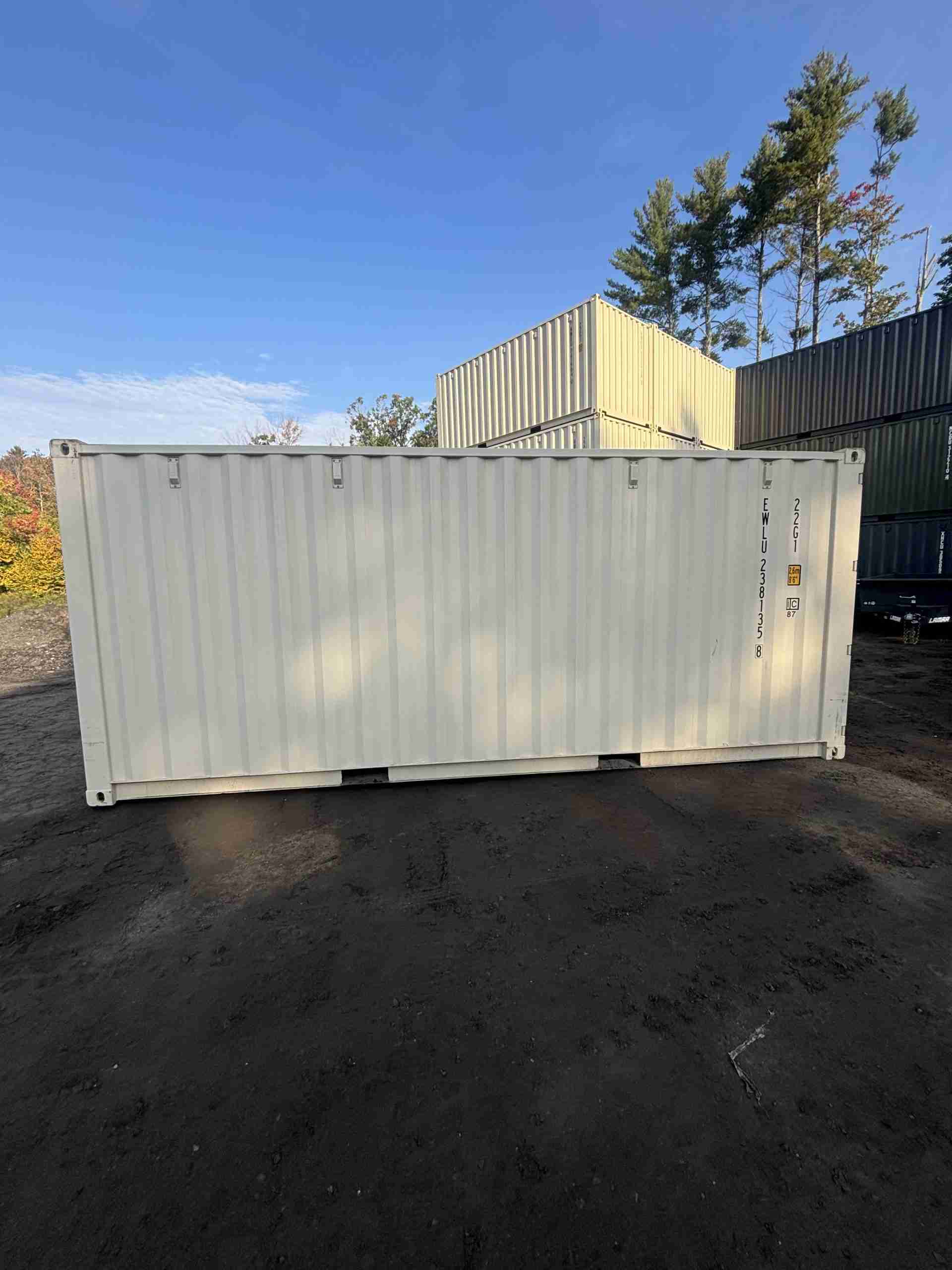 8×20 ONE TRIPPER Storage Container with Man Door - Image 7